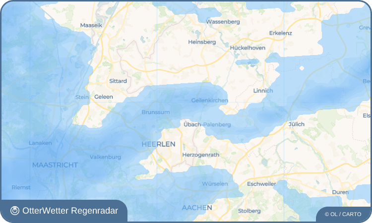 OtterWetter Regenradar-Widget Grotenrath