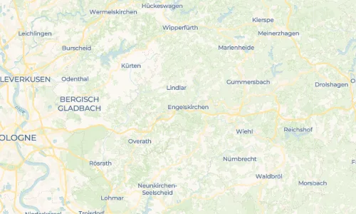 Regenradar Vorschaubild - Aktuelle Niederschläge in Grünscheid und Umgebung