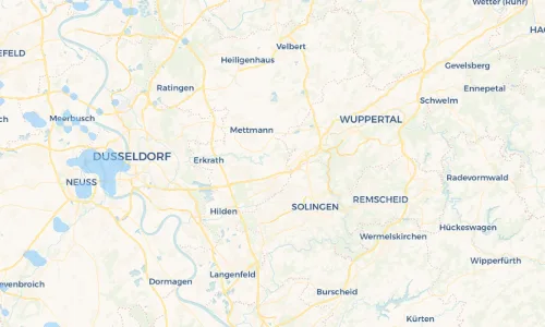 Regenradar Vorschaubild - Aktuelle Niederschläge in Gruiten und Umgebung