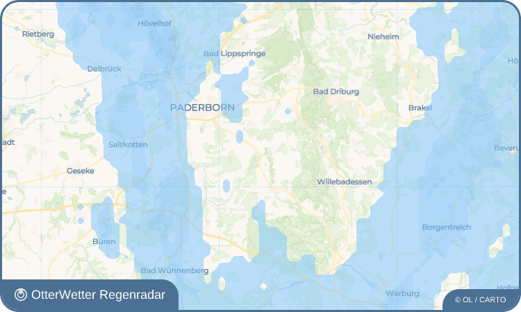 OtterWetter Regenradar-Widget Grundsteinheim