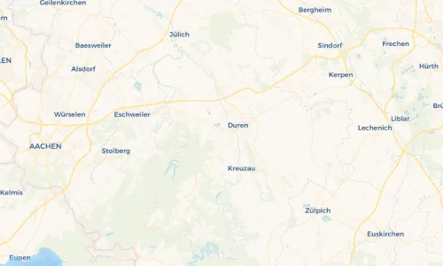 Regenradar Vorschaubild - Aktuelle Niederschläge in Gürzenich und Umgebung