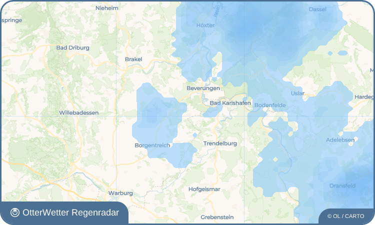 OtterWetter Regenradar-Widget Haarbrück