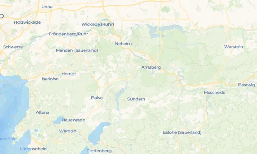 Regenradar Vorschaubild - Aktuelle Niederschläge in Hachen und Umgebung