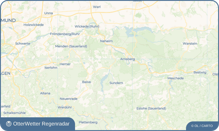 OtterWetter Regenradar-Widget Hachen