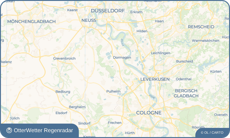 OtterWetter Regenradar-Widget Hackhausen