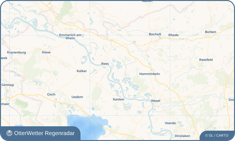 Wetter-Widget-Vorschau mit Vorhersagedaten für Haffen