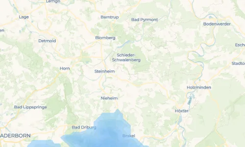 Regenradar Hagedorn: aktuelle Niederschläge in Hagedorn und Umgebung, Stand 25. Oktober 2026 um 1:15 Uhr