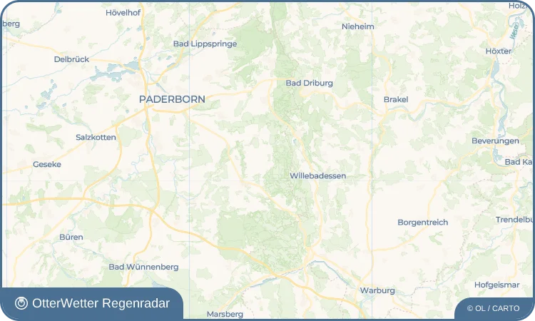 Wetter-Widget-Vorschau mit Vorhersagedaten für Hakenberg