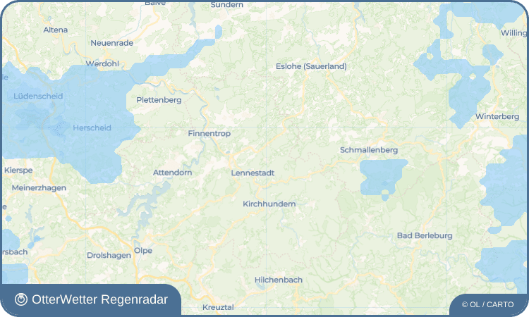 OtterWetter Regenradar-Widget Halberbracht