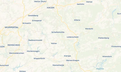 Regenradar Vorschaubild - Aktuelle Niederschläge in Halverscheid und Umgebung