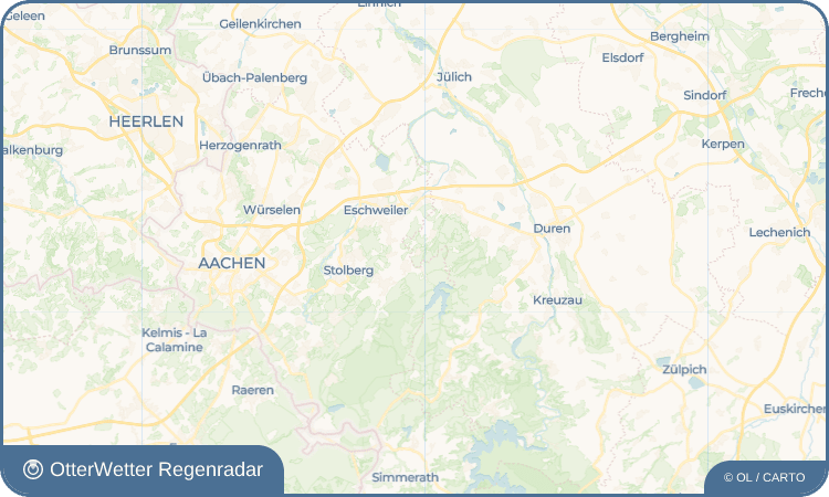 Widget-Vorschau für Hamich Wetter-Widget-Vorschau mit Vorhersagedaten für Hamich