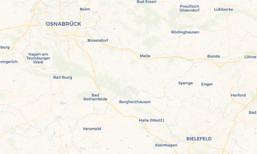 Regenradar Vorschaubild - Aktuelle Niederschläge in Handarpe und Umgebung