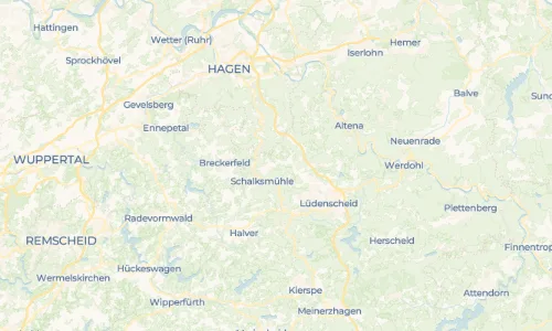 Regenradar Vorschaubild - Aktuelle Niederschläge in Harrenscheid und Umgebung