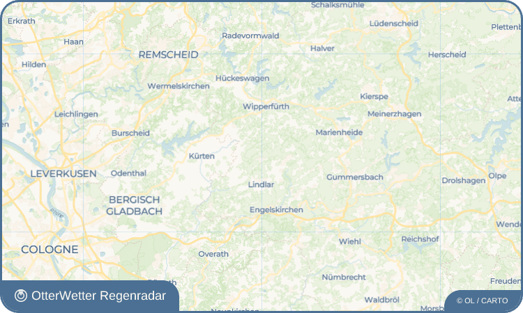 OtterWetter Regenradar-Widget Hartegasse