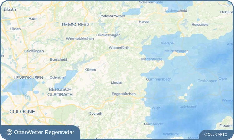 Wetter-Widget-Vorschau mit Vorhersagedaten für Hartegasse