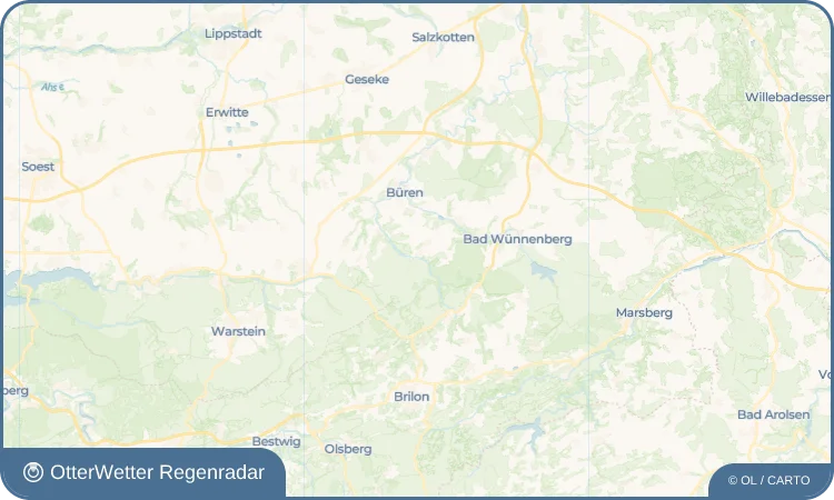 Wetter-Widget-Vorschau mit Vorhersagedaten für Harth