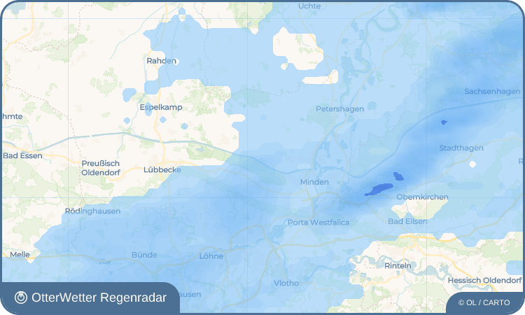 OtterWetter Regenradar-Widget Hartum