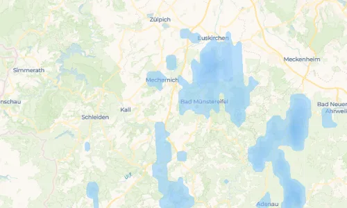 Regenradar Vorschaubild - Aktuelle Niederschläge in Harzheim und Umgebung
