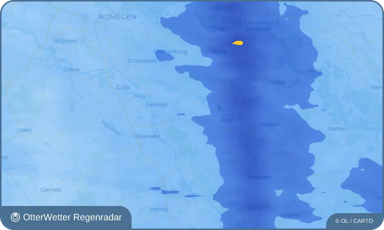 Wetter-Widget-Vorschau mit Vorhersagedaten für Hassum