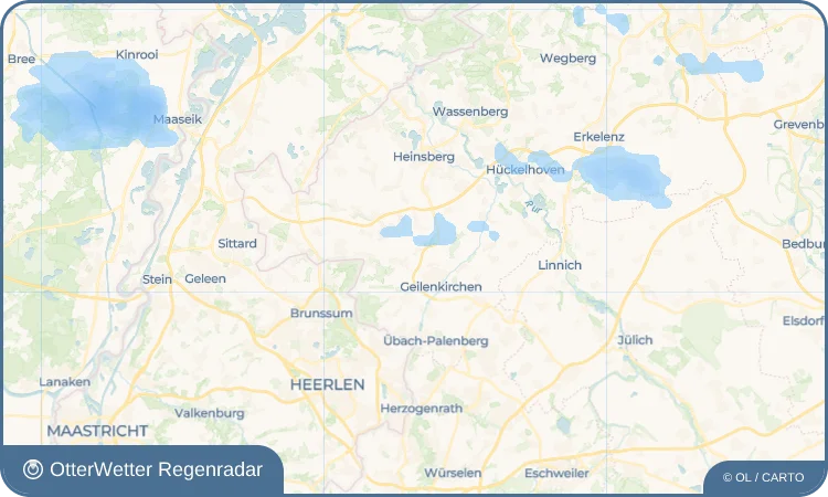 Wetter-Widget-Vorschau mit Vorhersagedaten für Hatterath