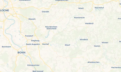 Regenradar Vorschaubild - Aktuelle Niederschläge in Hatterscheid und Umgebung