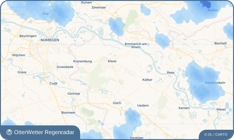 OtterWetter Regenradar-Widget Hau