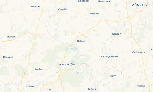 Regenradar Vorschaubild - Aktuelle Niederschläge in Hausdülmen und Umgebung
