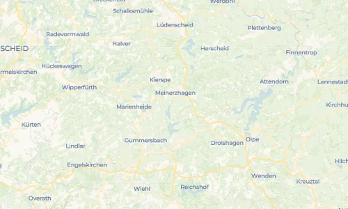 Regenradar Vorschaubild - Aktuelle Niederschläge in Heed und Umgebung
