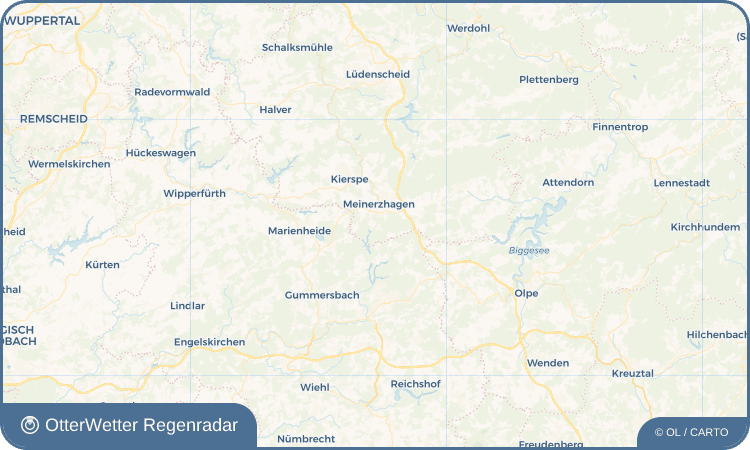 OtterWetter Regenradar-Widget Heed