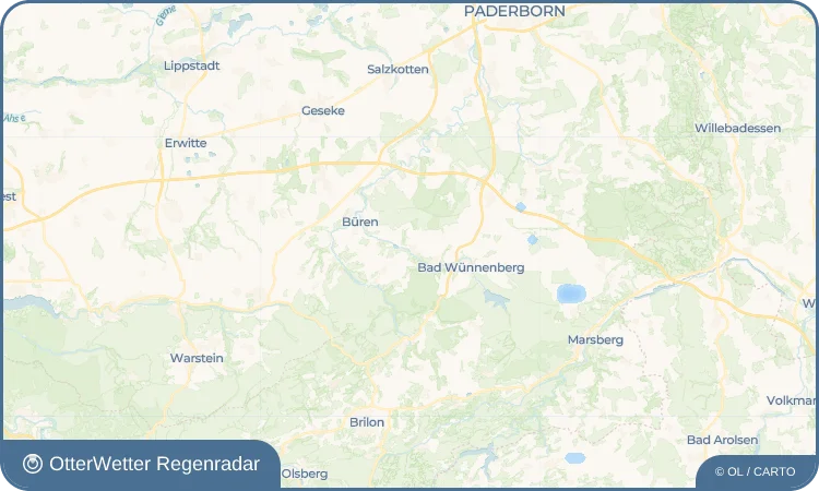 Widget-Vorschau für Hegensdorf Wetter-Widget-Vorschau mit Vorhersagedaten für Hegensdorf