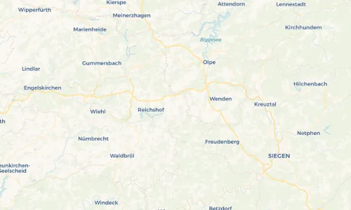 Regenradar Vorschaubild - Aktuelle Niederschläge in Heidberg und Umgebung