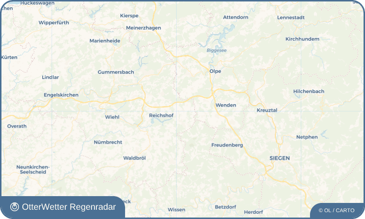 Wetter-Widget-Vorschau mit Vorhersagedaten für Heidberg