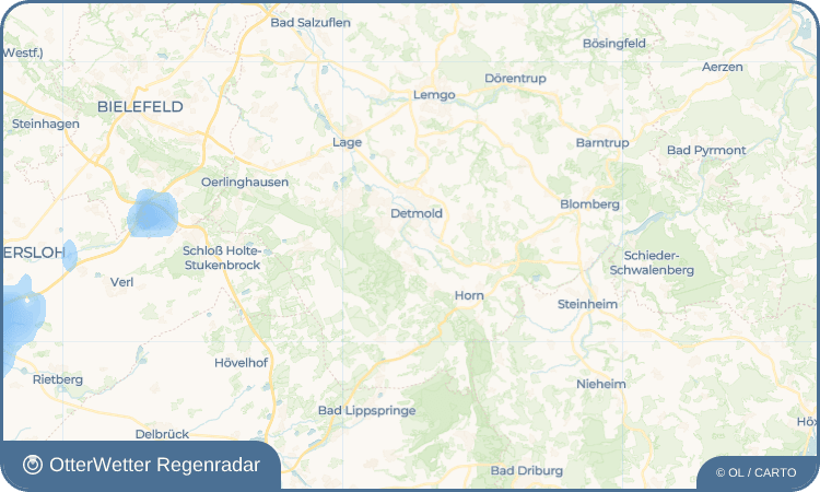 Wetter-Widget-Vorschau mit Vorhersagedaten für Heiligenkirchen