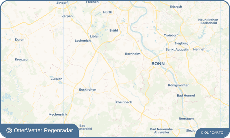 OtterWetter Regenradar-Widget Heimerzheim