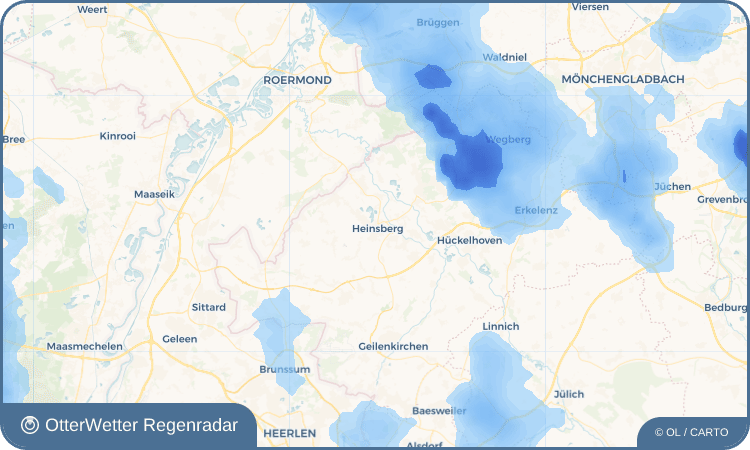 OtterWetter Regenradar-Widget Heinsberg