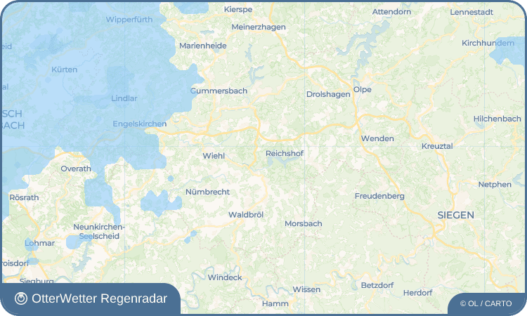 OtterWetter Regenradar-Widget Heischeid