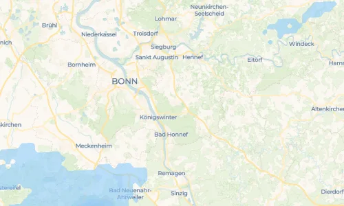 Regenradar Vorschaubild - Aktuelle Niederschläge in Heisterbacherrott und Umgebung