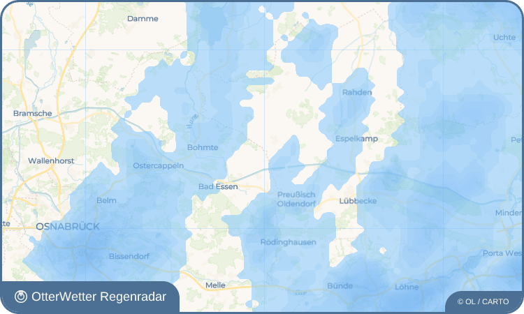OtterWetter Regenradar-Widget Heithöfen
