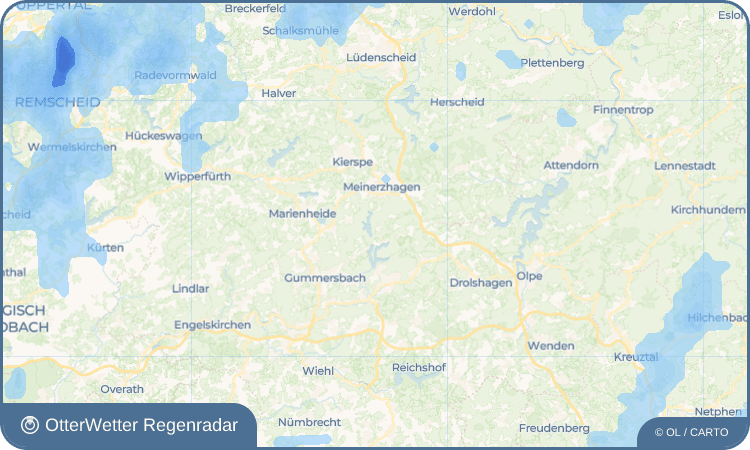Widget-Vorschau für Helberg Wetter-Widget-Vorschau mit Vorhersagedaten für Helberg