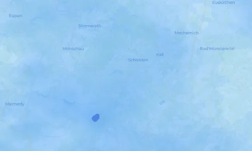 Regenradar Vorschaubild - Aktuelle Niederschläge in Hellenthal und Umgebung