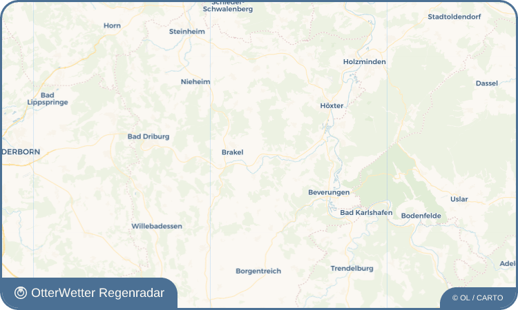 OtterWetter Regenradar-Widget Hembsen
