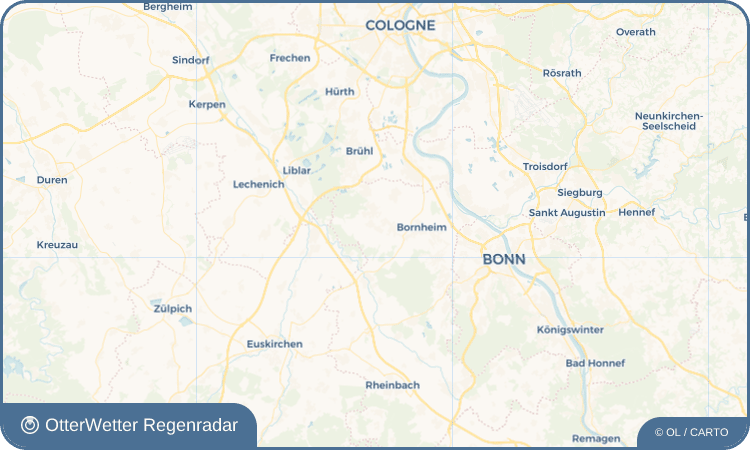 OtterWetter Regenradar-Widget Hemmerich