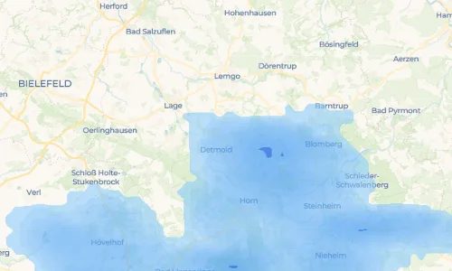 Regenradar Herberhausen: aktuelle Niederschläge in Herberhausen und Umgebung, Stand 24. Oktober 2026 um 0:50 Uhr