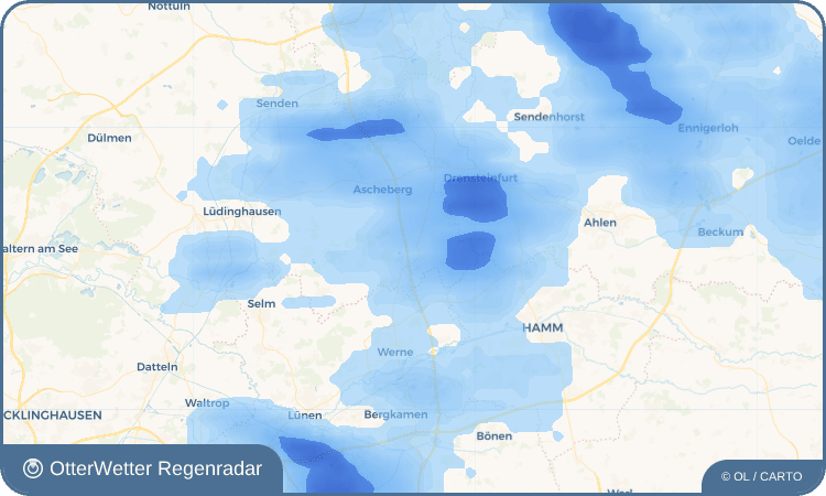 OtterWetter Regenradar-Widget Herbern