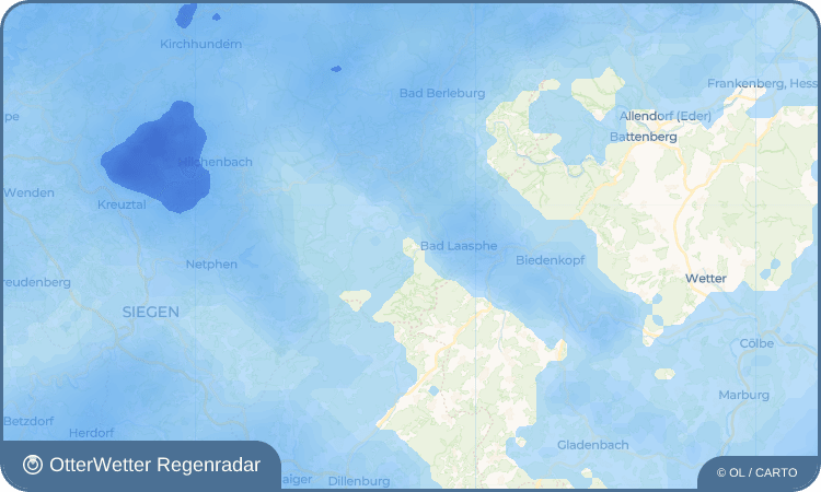 OtterWetter Regenradar-Widget Herbertshausen