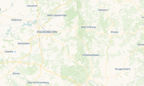 Regenradar Vorschaubild - Aktuelle Niederschläge in Herbram und Umgebung