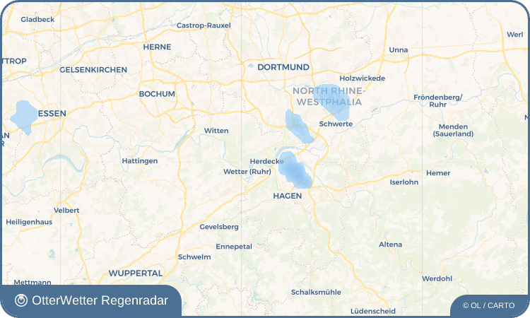 OtterWetter Regenradar-Widget Herdecke