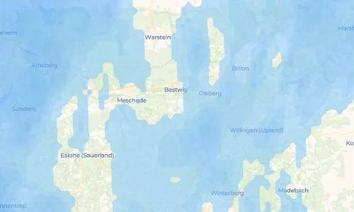 Regenradar Vorschaubild - Aktuelle Niederschläge in Heringhausen und Umgebung