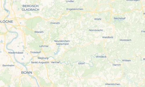 Regenradar Hermerath: aktuelle Niederschläge in Hermerath und Umgebung, Stand 24. Oktober 2026 um 12:55 Uhr
