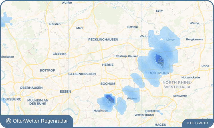 Widget-Vorschau für Herne Wetter-Widget-Vorschau mit Vorhersagedaten für Herne